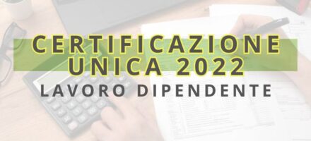 Banner CU 2022 istruzioni per la compilazione